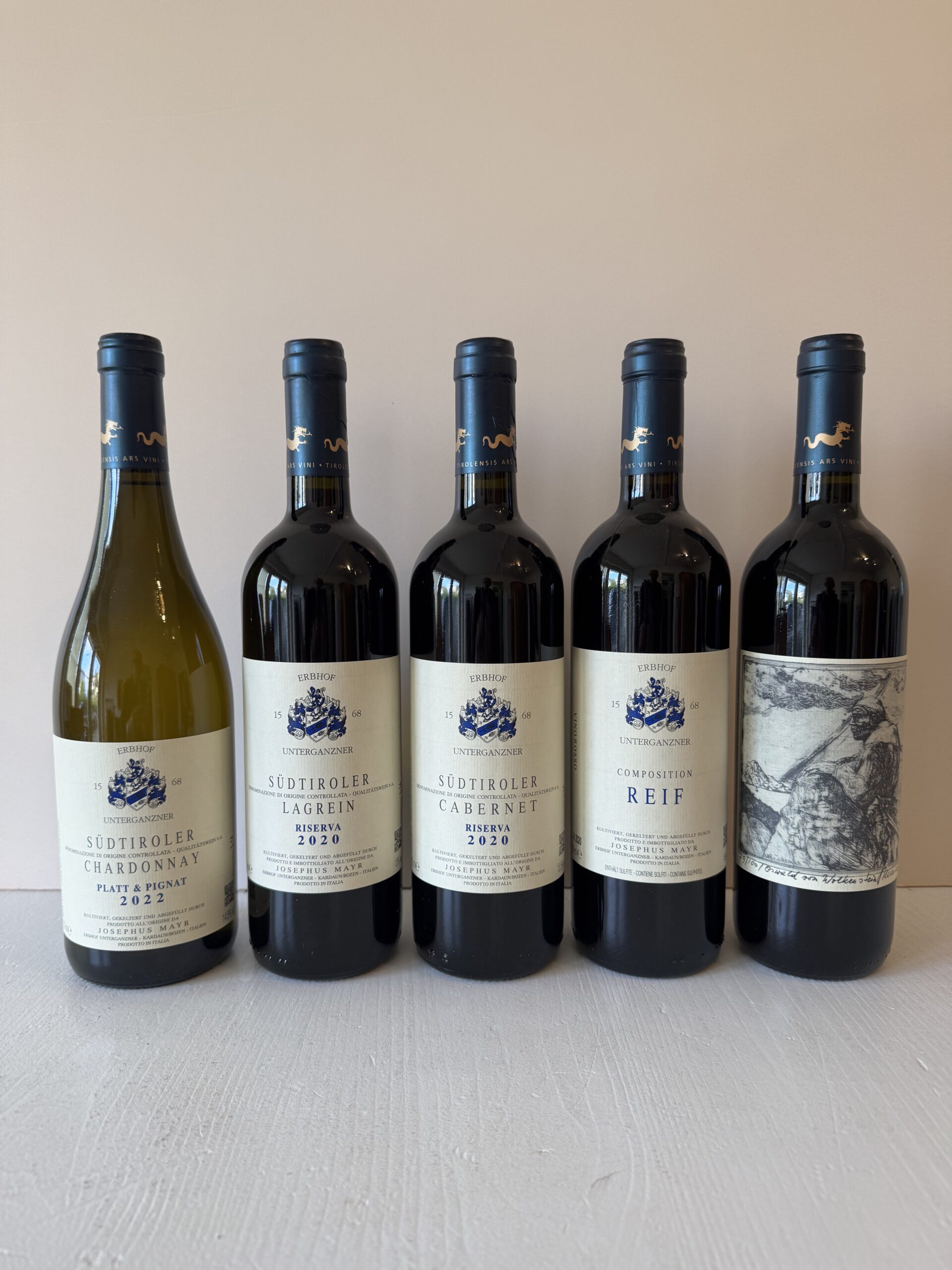 Weingut Erbhof Unterganzner Sortiment