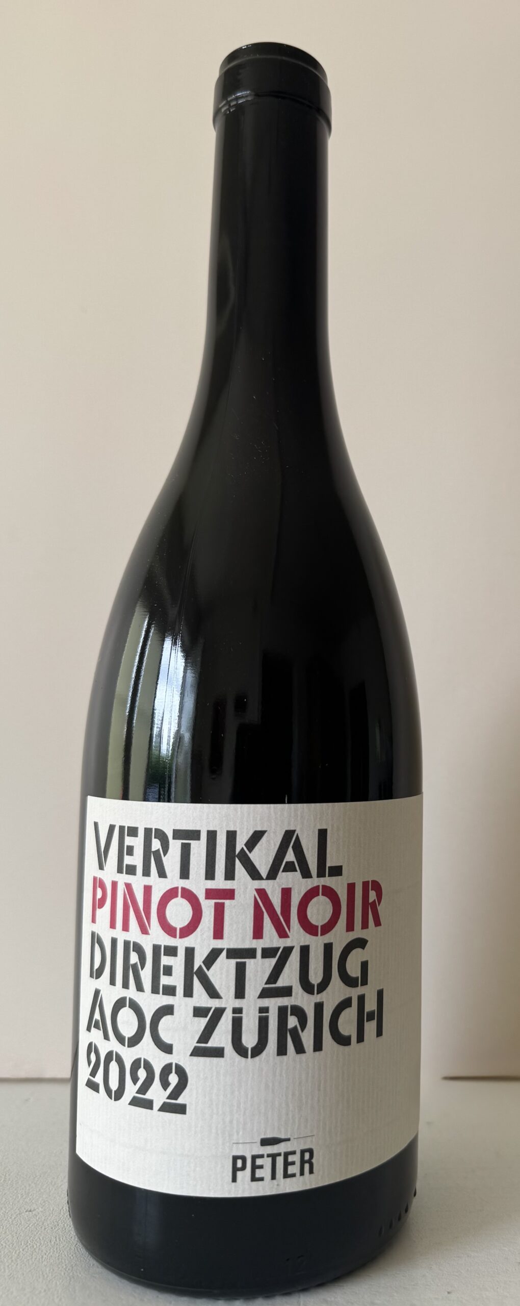 RARITÄTEN 6 Flaschen Vertikal Pinot Noir 2022 Wil AOC Zürich